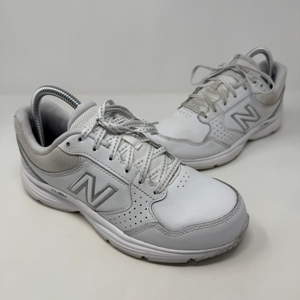 New Balance 411 V1 WA411LW1 White Casual Shoes Sneakers Women's Size 7